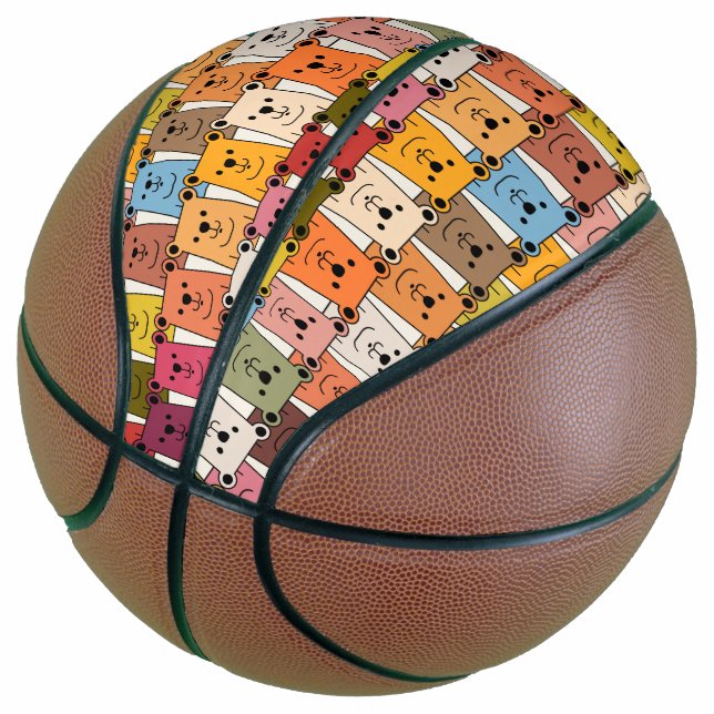 Teddy Bear Basketball (Angled)