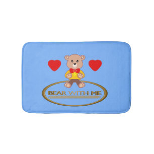 Teddy Bear  Bath Mat