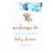 Teddy Bear Bearly Wait Welcome Baby Shower  Poster