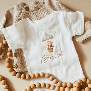 Teddy bear beary cute baby shower bodysuit