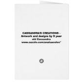 TEDDY BEAR BEE Card (Back)