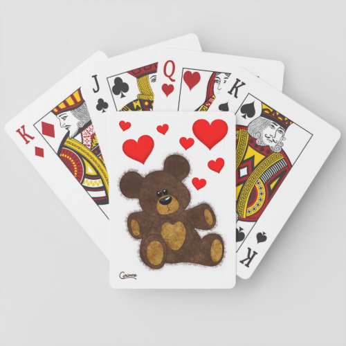 Teddy Bear _ Bicycle Playing Cards