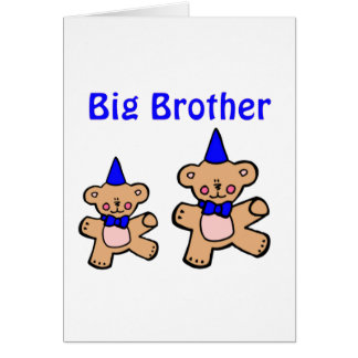 teddy bear big brother cards