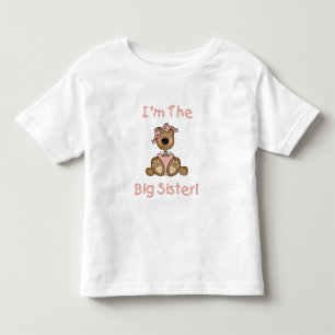 Teddy Bear Big Sister Tshirts and Gifts