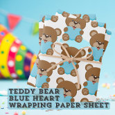 Baby Neutral Teddy Forest Wrapping Paper | Zazzle