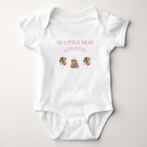 TEDDY BEAR BODY SUIT BABY BODYSUIT