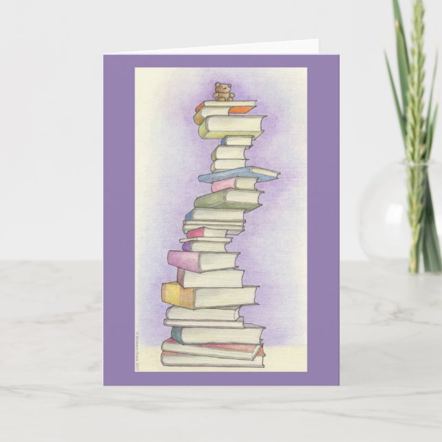 Teddy Bear Books Card