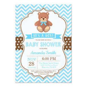 teddy bear baby shower