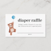 Diaper Raffles Spanish Rifas Para Pañales Baby Shower in 