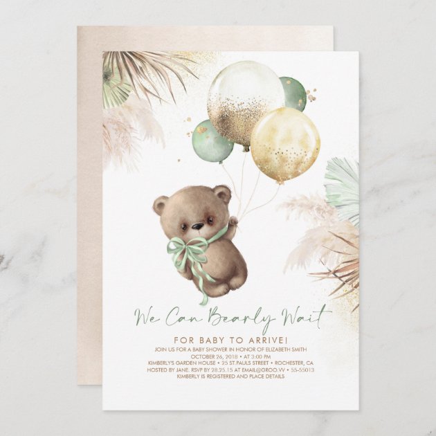 sage green teddy bear