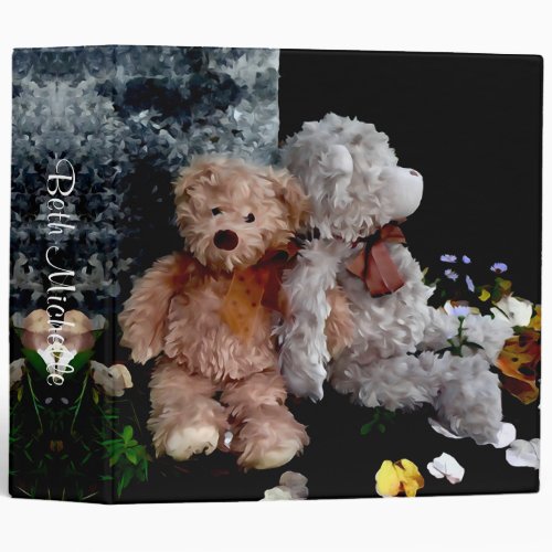 Teddy Bear Buddies 3 Ring Binder