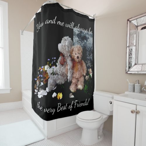 Teddy Bear Buddies Shower Curtain