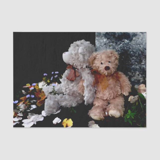 Teddy Bear Buddies Tissue Paper (Front)