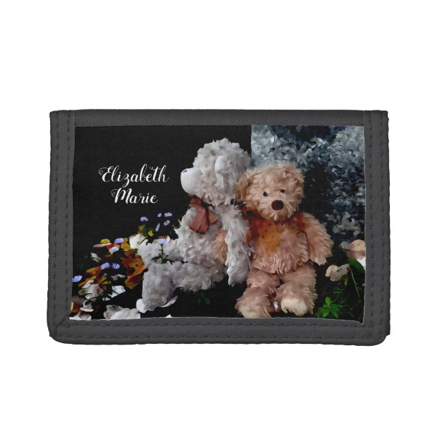 Teddy Bear Buddies Trifold Wallet (Front)