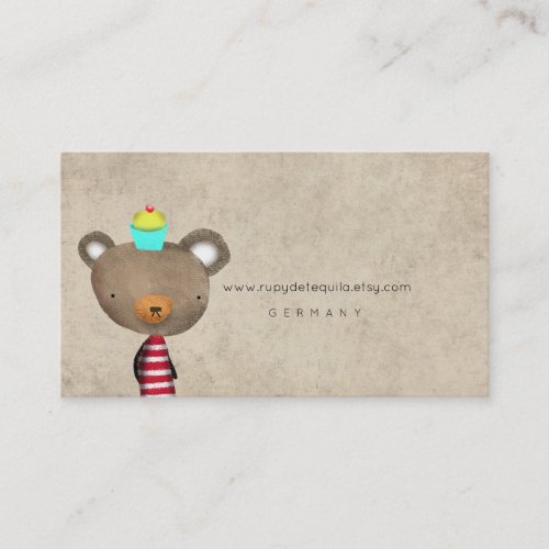 TEDDY BEAR BUSINESS CARD