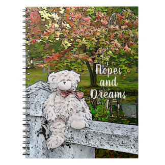 Teddy Bear by the Pond Notebook
