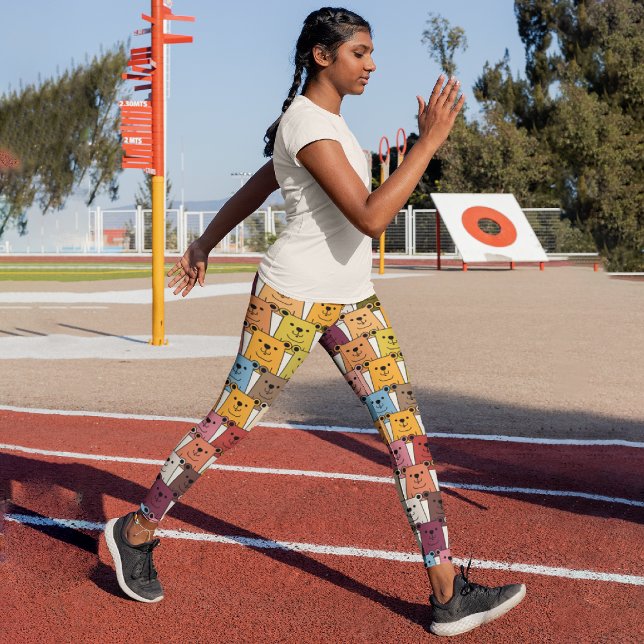 Teddy Bear Capri Leggings (Creator Uploaded)