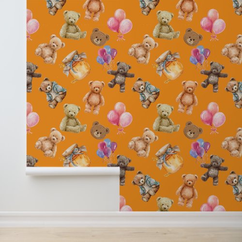 Teddy Bear Celebration — Whimsical Bears Wallpaper