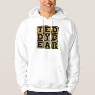 Teddy Bear, Child's Bed Mate Hoodie