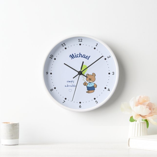 Teddy bear  clock (Home)