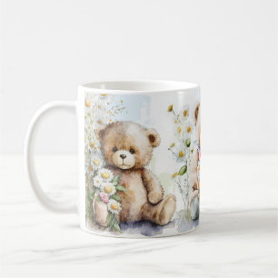 Teddy bear coffee mug