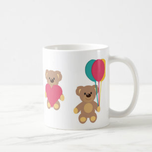 teddy bear coffee mugs