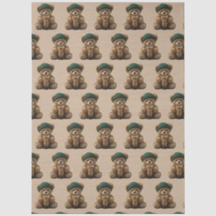 Teddy Bear Cold Brew Tissue Paper