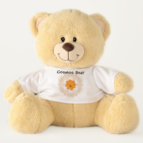 Teddy Bear _ Cosmos Bear _ Orange Cosmos