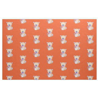 Teddy Bear cotton fabric