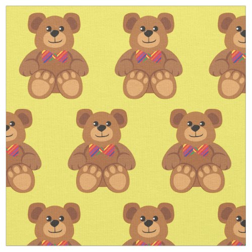 Teddy Bear Cute Kids Baby Nursery Fabric