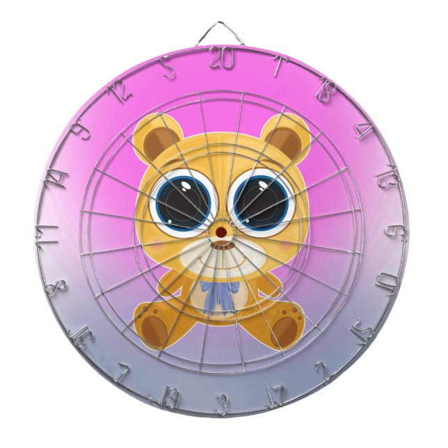 Teddy Bear  Dart Board (Front)