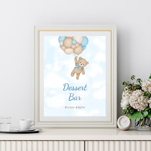 Teddy Bear Dessert Bar Poster