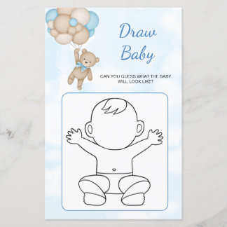 Teddy Bear Draw Baby game