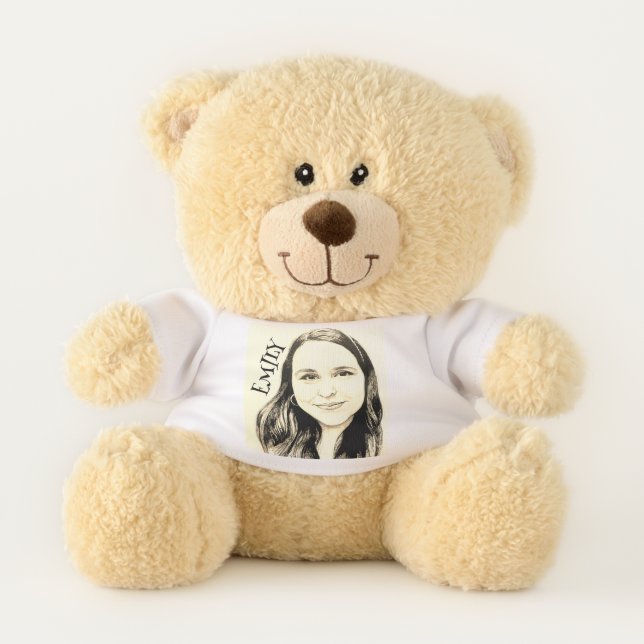 TEDDY BEAR - EMILY (ILOVEYOU ON BACK) (Front)