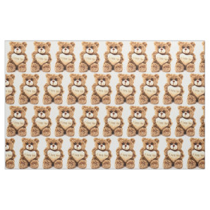 Teddy Bear Fabric