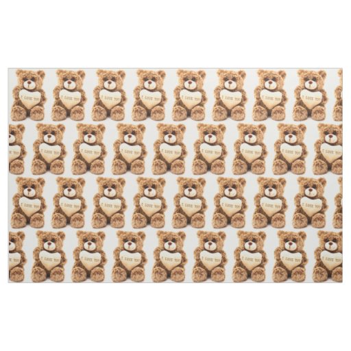 Teddy Bear Fabric