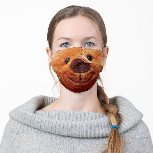 Teddy Bear Face Mask (Worn)