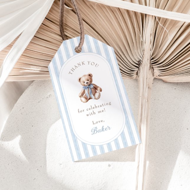 Teddy Bear Favor Tags (Creator Uploaded)