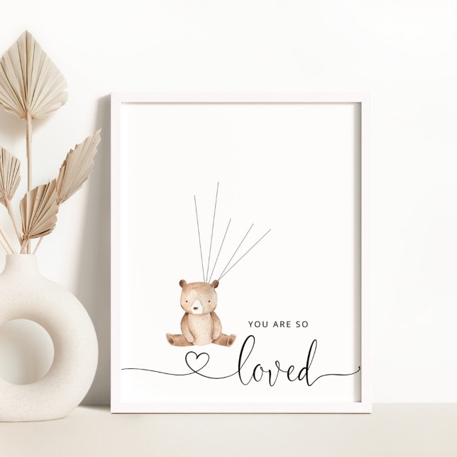 Teddy Bear Fingerprint guestbook (Creator Uploaded)