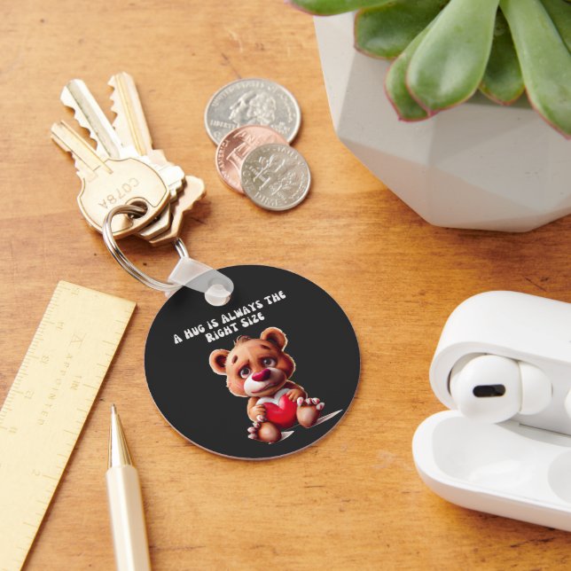 Teddy Bear Fluffness Keychain (Desk)