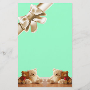 Teddy Bear Friends Set Stationery