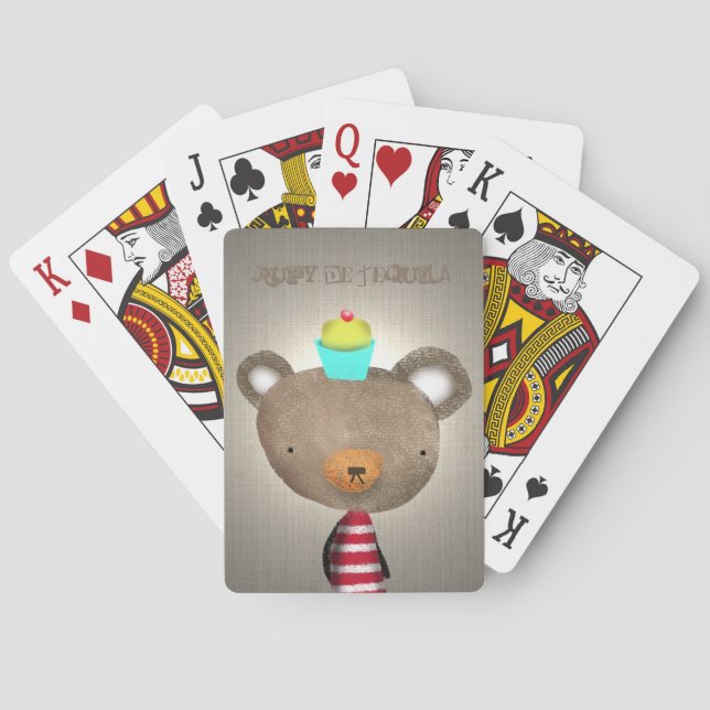 Teddy Bear Game Poker Cards (Back)
