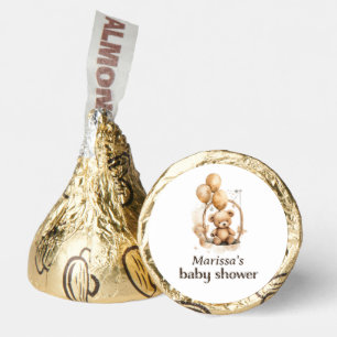 Teddy Bear Gender Neutral Baby Shower Hershey®'s Kisses®