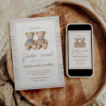 Teddy Bear Gender Reveal