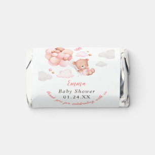 Teddy Bear Girl Baby Shower Hershey's Miniatures