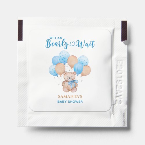 Teddy Bear Hand Sanitizer Packet