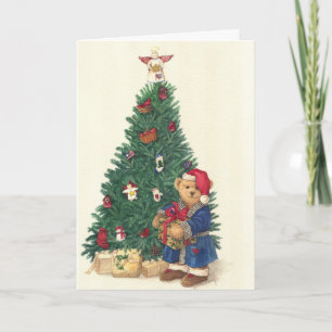 TEDDY BEAR HOLIDAY PARTY INVITE