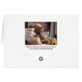 Teddy Bear Hug (1) Card (Back Horizontal)