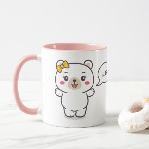 Teddy Bear Illustration Mug