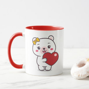 Teddy Bear Illustration Mug